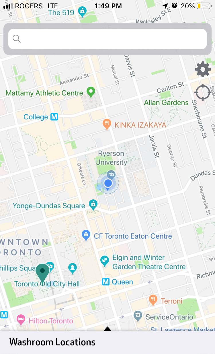 Flusher map zoomed in