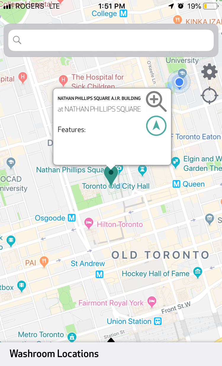 Flusher washroom preview